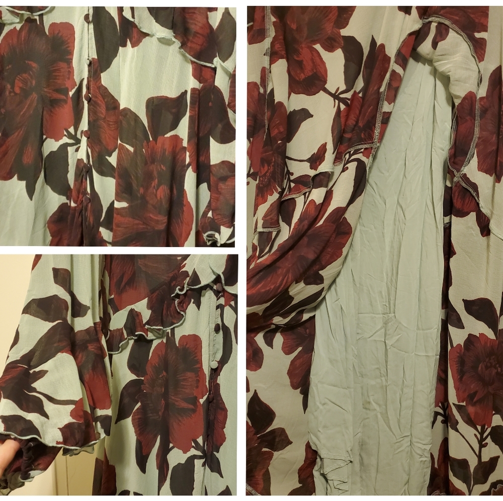 Free People Hearts Run Wild Dress w/o slip - Picture 12 of 16